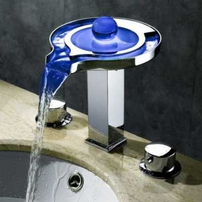 new water tap sink bathroom bathtub waterfall torneira chrome basin faucet l-24 mixer vanity vessel sinks mixers taps