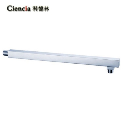 2014 top fashion new arrival without diverter rain shower chuveiro hpf002 stainless steel chrome extend shower arm