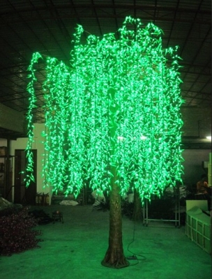 350w xmas lights led willow tree lamp 3.5 meters 5188 lamp outdoor landscape lamp garden lights