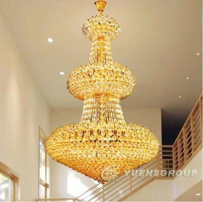modern large crystal ceiling chandelier for el lobby,ysl-cc0208