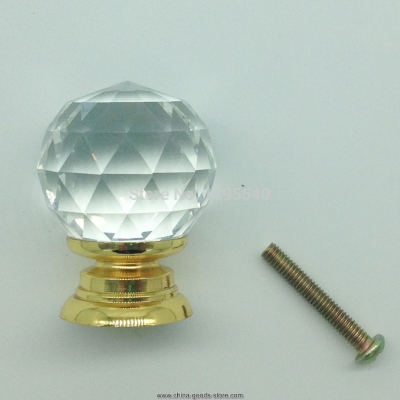 new k9 clear crystal cabinet drawer knobs wardrobe closet glass handles furniture golden knobs shoesbox handle wine cabinet pull
