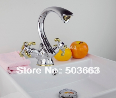 new whole 2 handles bathroom basin sink faucet mixer tap chrome vanity cranes y-001 mixer tap faucet