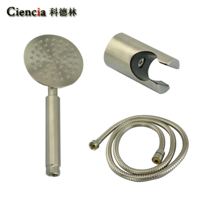 2014 bathroom accessories accessories for bathroom bs137f sus304 stainless steel nickle shower head water save