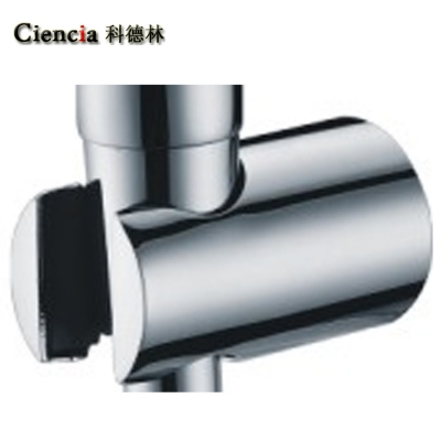 2014 real faucet accessories torneira cozinha st19-1 brass chrome wall mounted seat fitting shower holder bracket