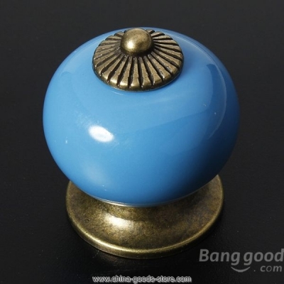 bighug ceramic zinc alloy door cabinet knob 5 colors