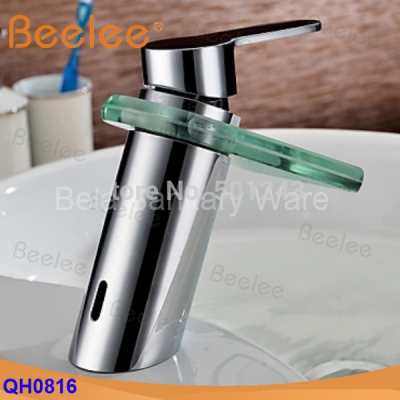 +brass waterfall basin mixer tap (qh0816)
