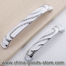europe&american style fashion door handle zinc alloy crystal knob for cupboard and drawer