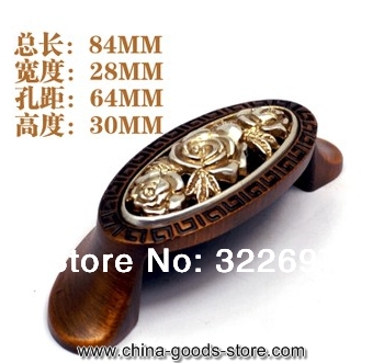 mzjcd674164 golden ancient ceramics handshandle archaize handle drawer handle knobs pulls china cabinet knobs