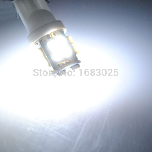 10pcs/lot white car auto led light source t10 194 168 w5w 20 smd 3020 wedge side lamp bulb dc12v