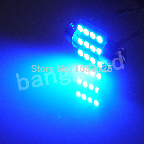best price 31mm 12 led 3528 1210 smd festoon dome light blue car auto interior pathway door bulb reading lamp dc12v