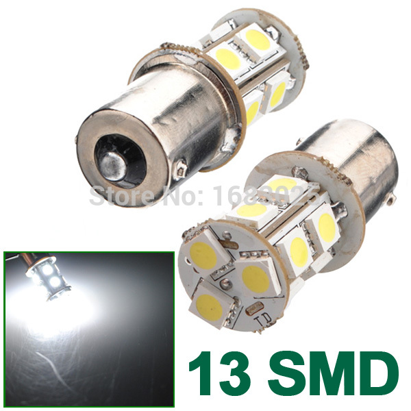 big promotion 1156 ba15s 13 led 5050 smd white car auto tail brake turn signal backup parking lights bulb lamp dc12v