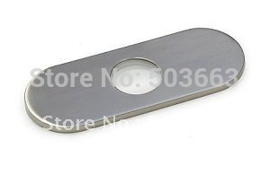 5722/2 faucet tap nickel brushed finish 3 hole cover brass plate cm0675