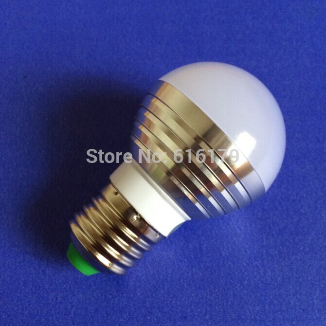 awesome 10pcs/lot ac85-265v rgb led light + remote controller for home decoration rgb bubble ball bulb