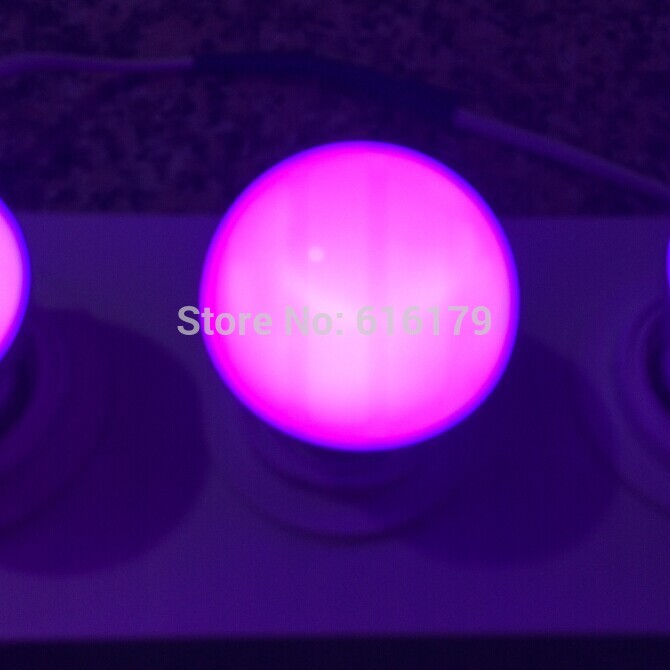 super brighting+ rgb remote control ac85-265v rgb 5w bubble ball bulb 10pcs/lot