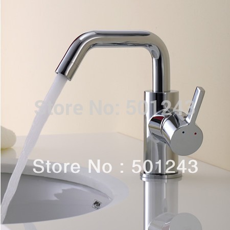 +deck mount basin faucet single lever single hole tap qh0541