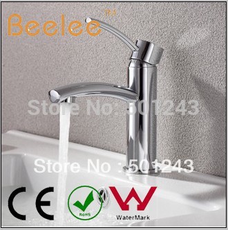 +deck-mounted single handle basin faucet qh0543 [widespread-tap-faucet-9961]